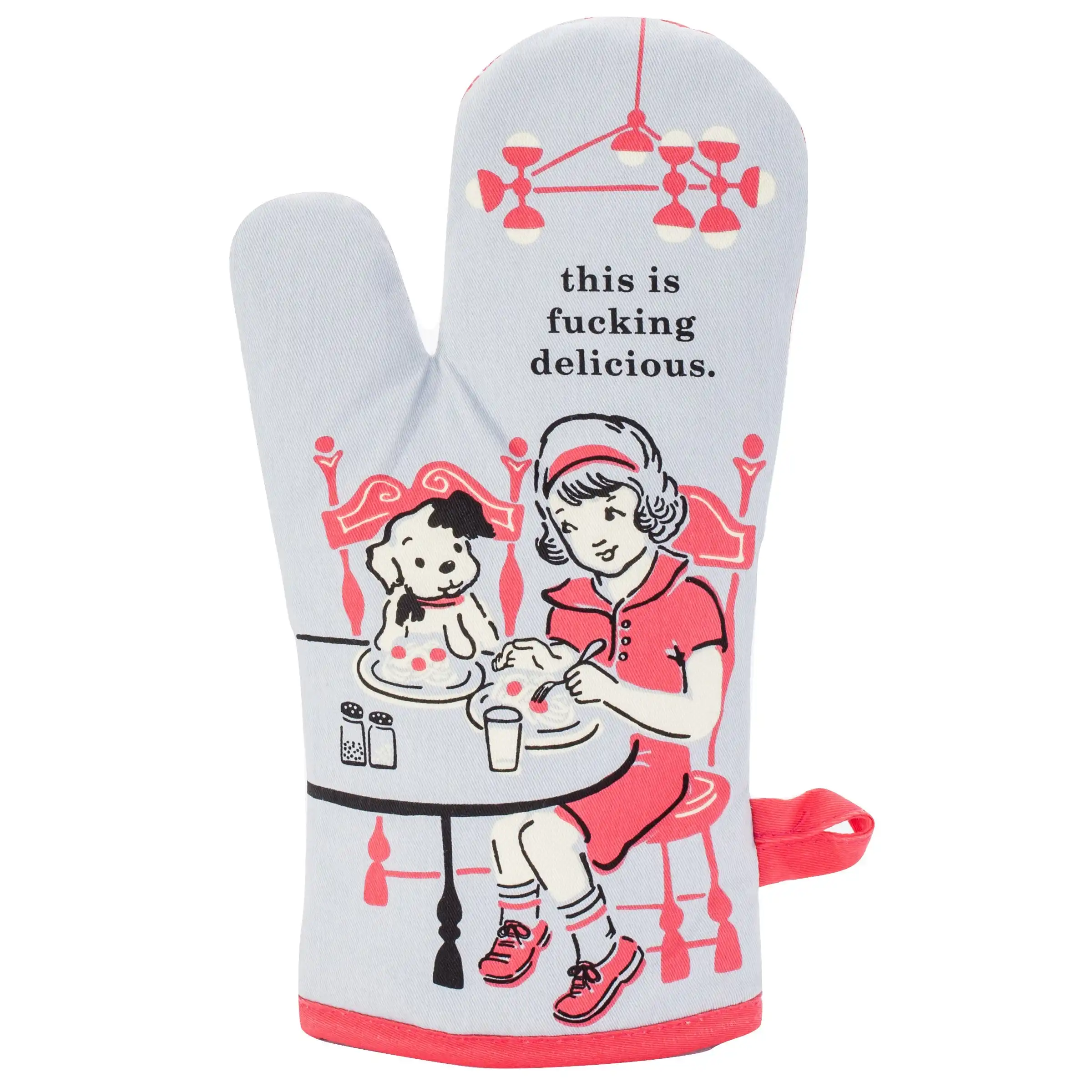 Blue Q - This Is F**king Delicious Oven Mitt