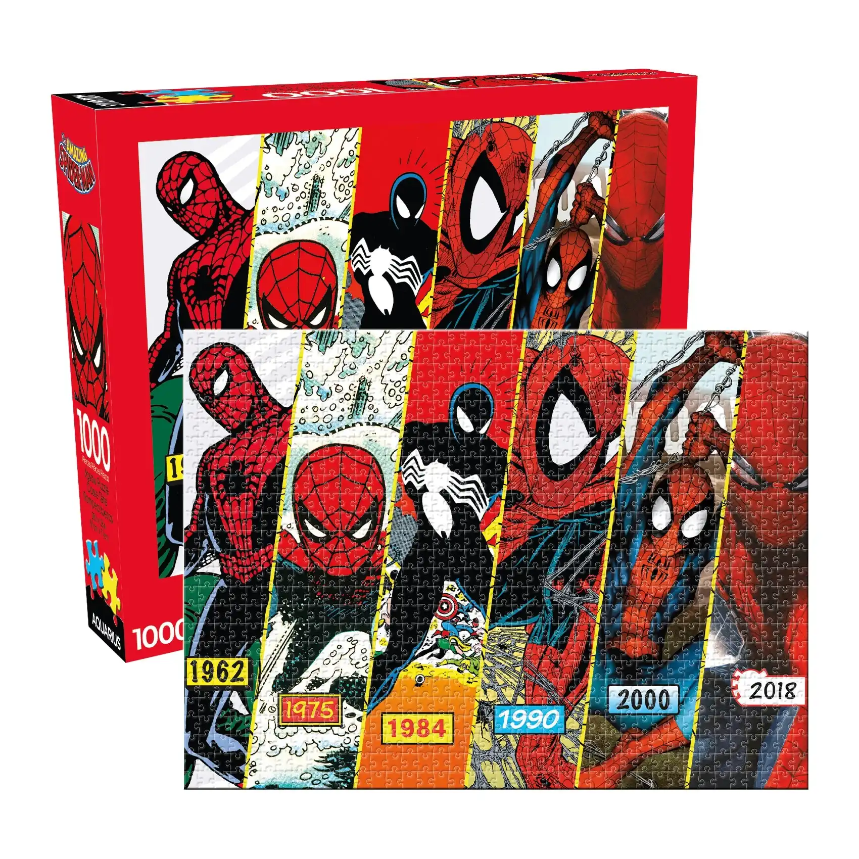 Marvel - Spider-Man Timeline 1000pc Puzzle
