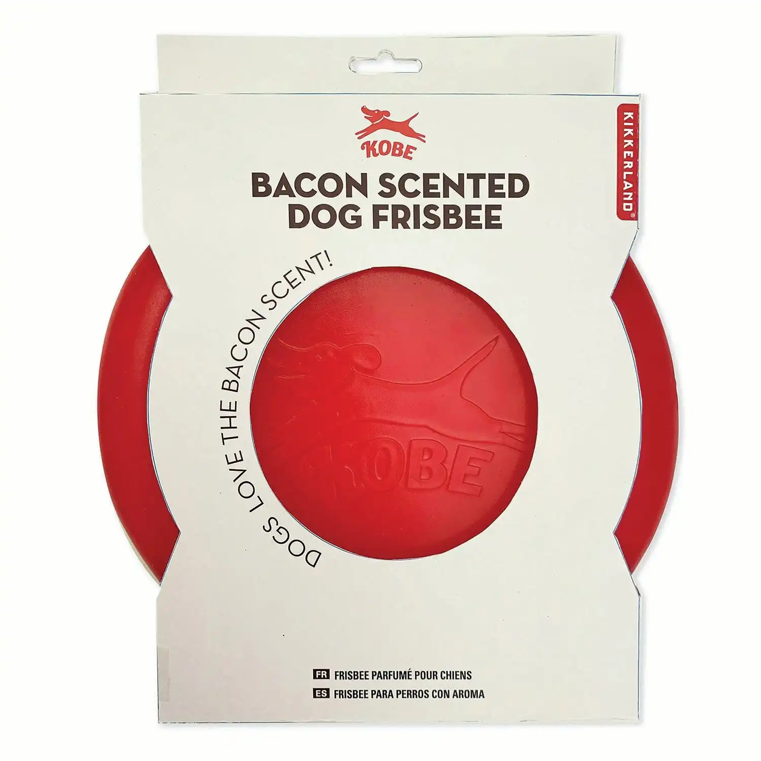 Kobe - Bacon Scented Frisbee