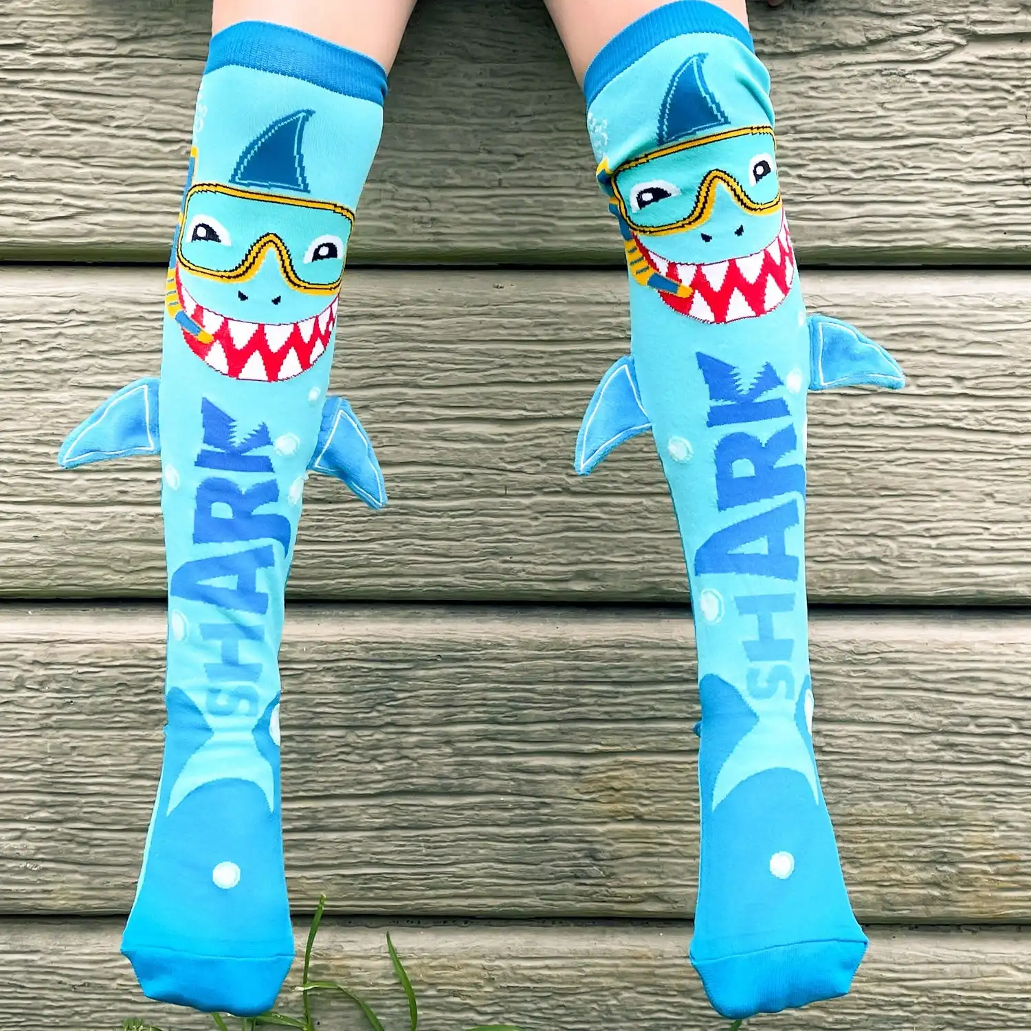 Shark Socks with Spikes