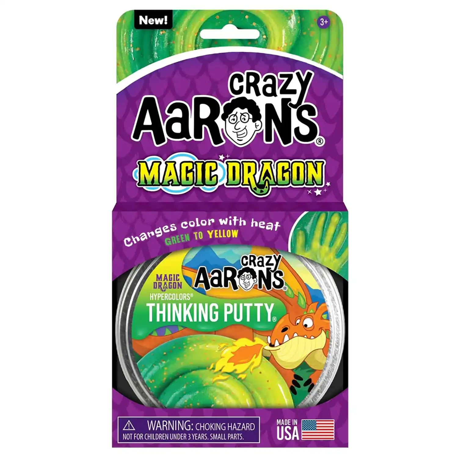 Aaron's Putty Magic Dragon - Hypercolor