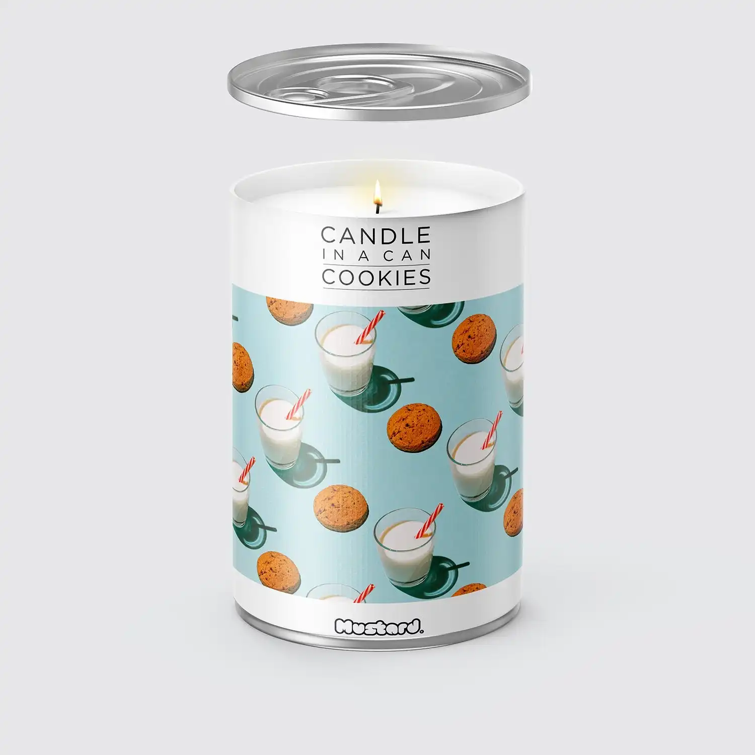 Mustard - Candle In A Can - Cookie Scented