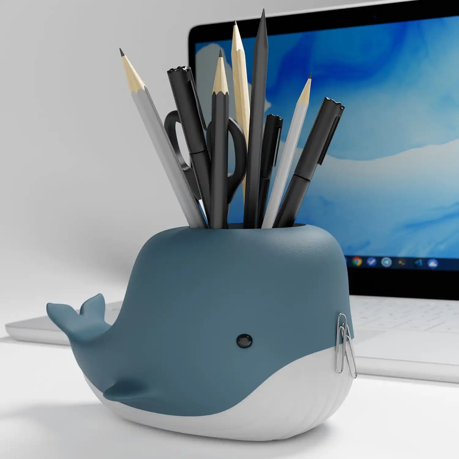 Mustard - Whale Desktop Organiser