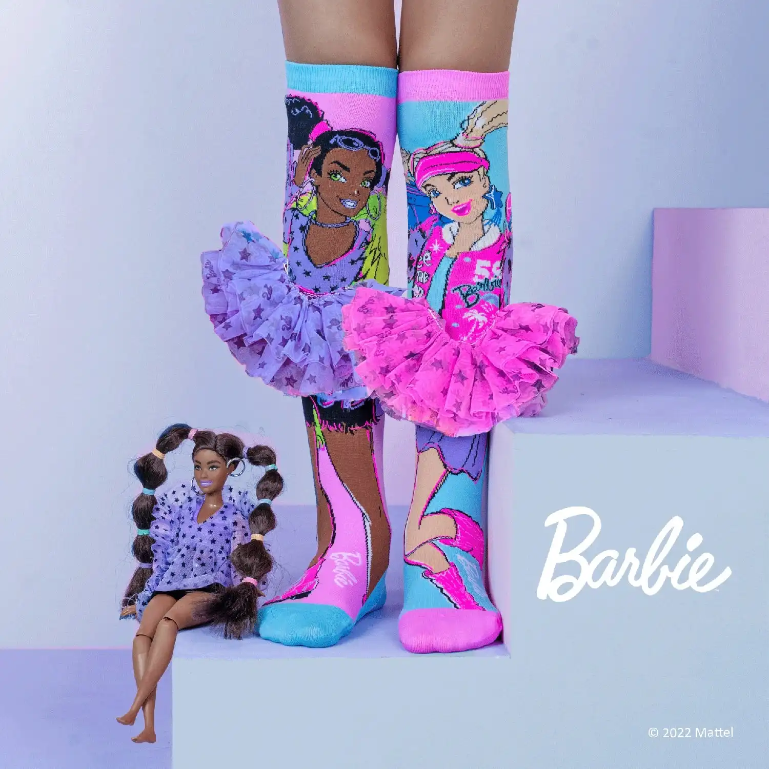 Barbie Extra Vibes Socks (Ages 3-5)