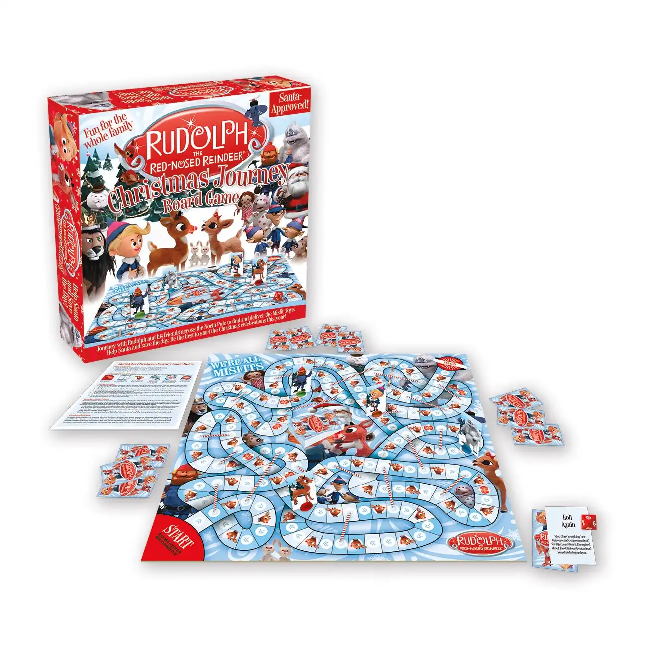 Rudolph Journey Board Game