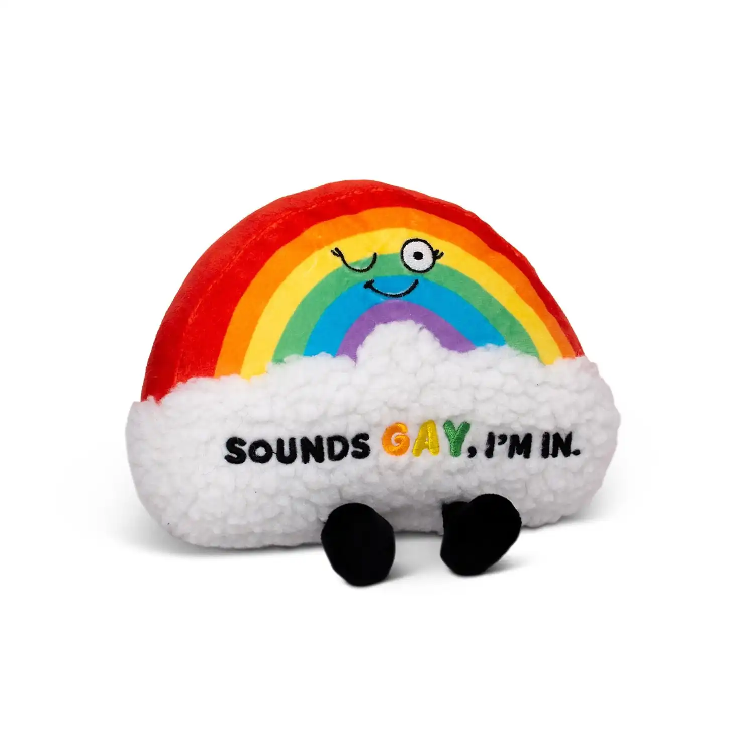 "Sounds Gay" - Rainbow Plush