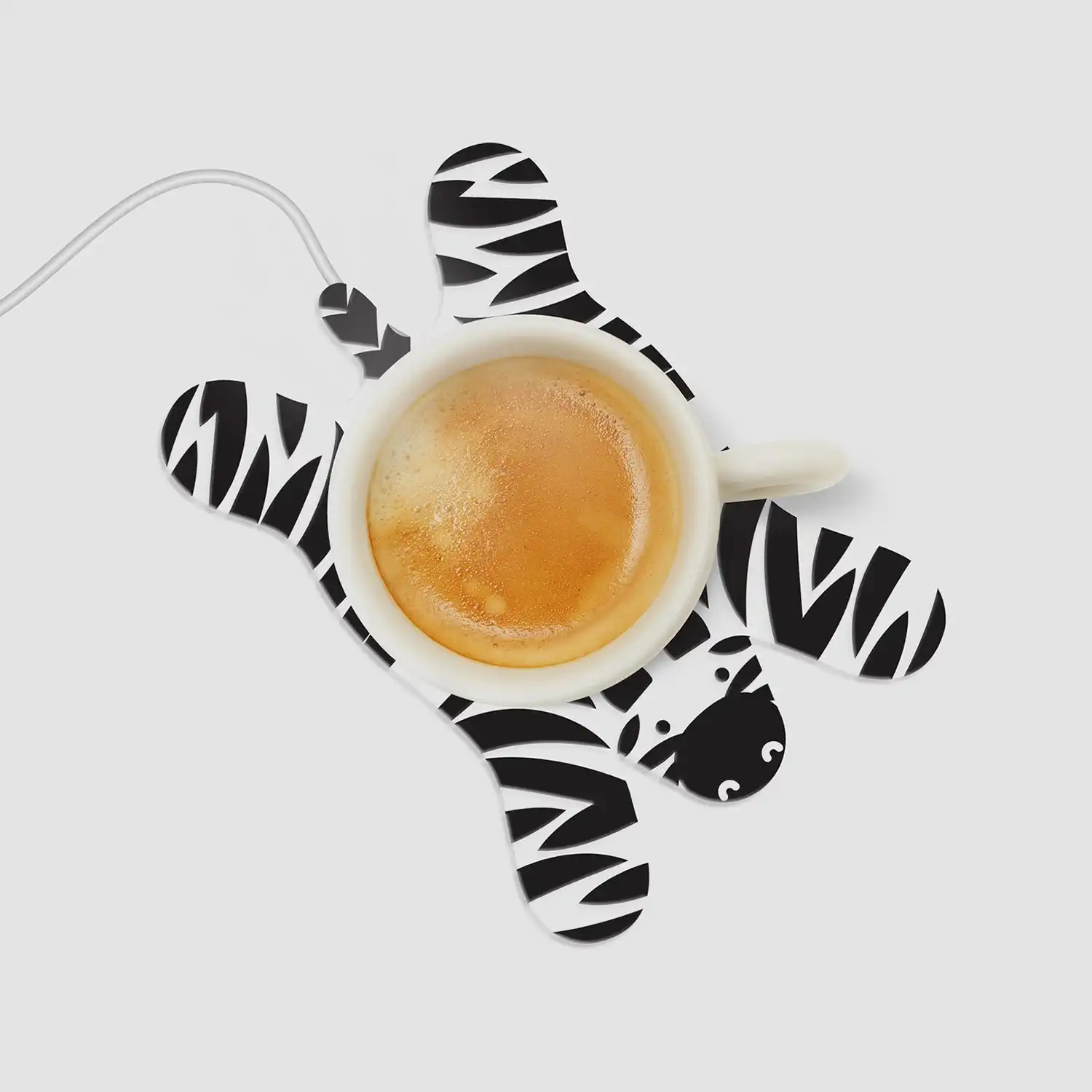 Mustard - Sleepy Zebra USB Cup Warmer