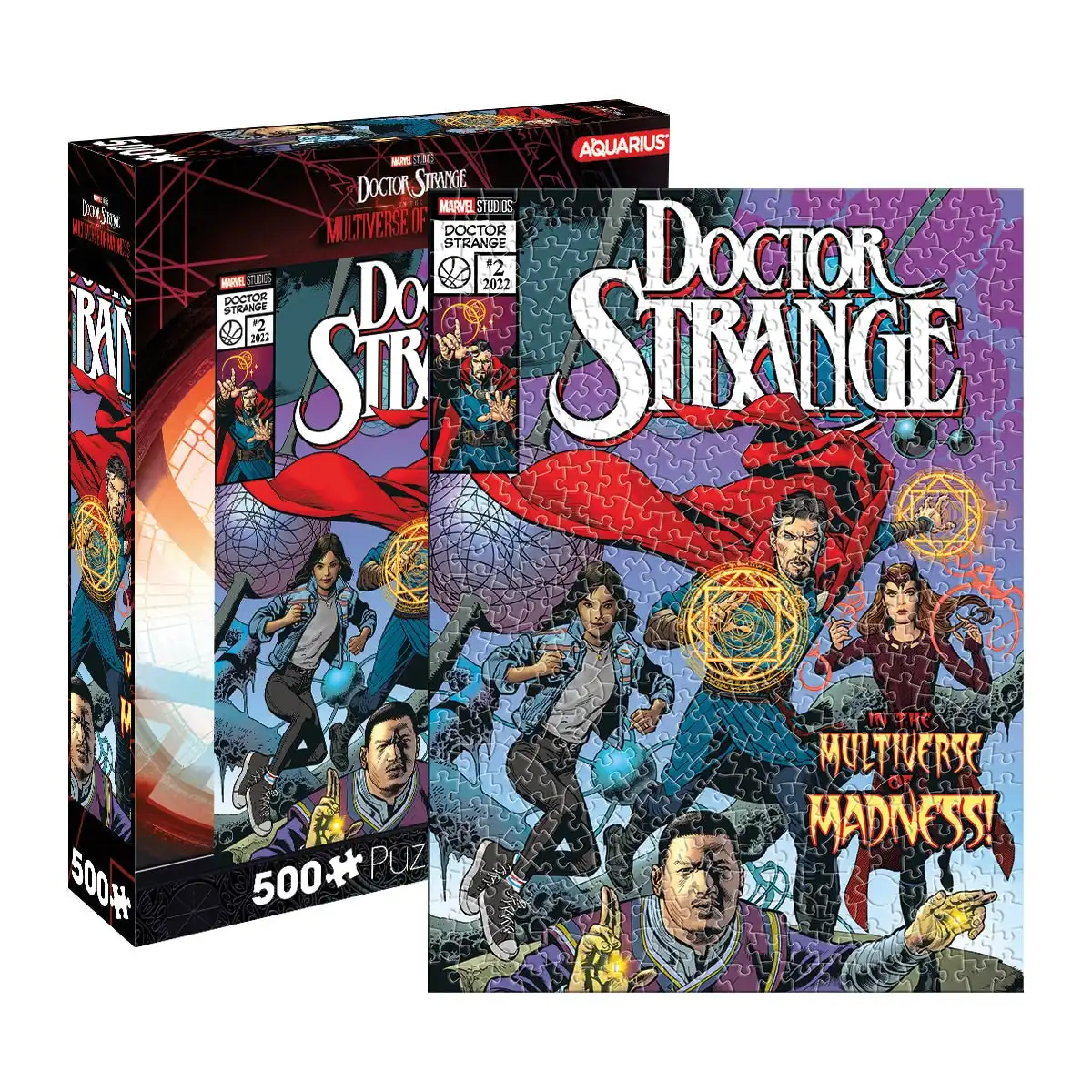Marvel Dr Strange MultiVerse Comic 500pc Puzzle