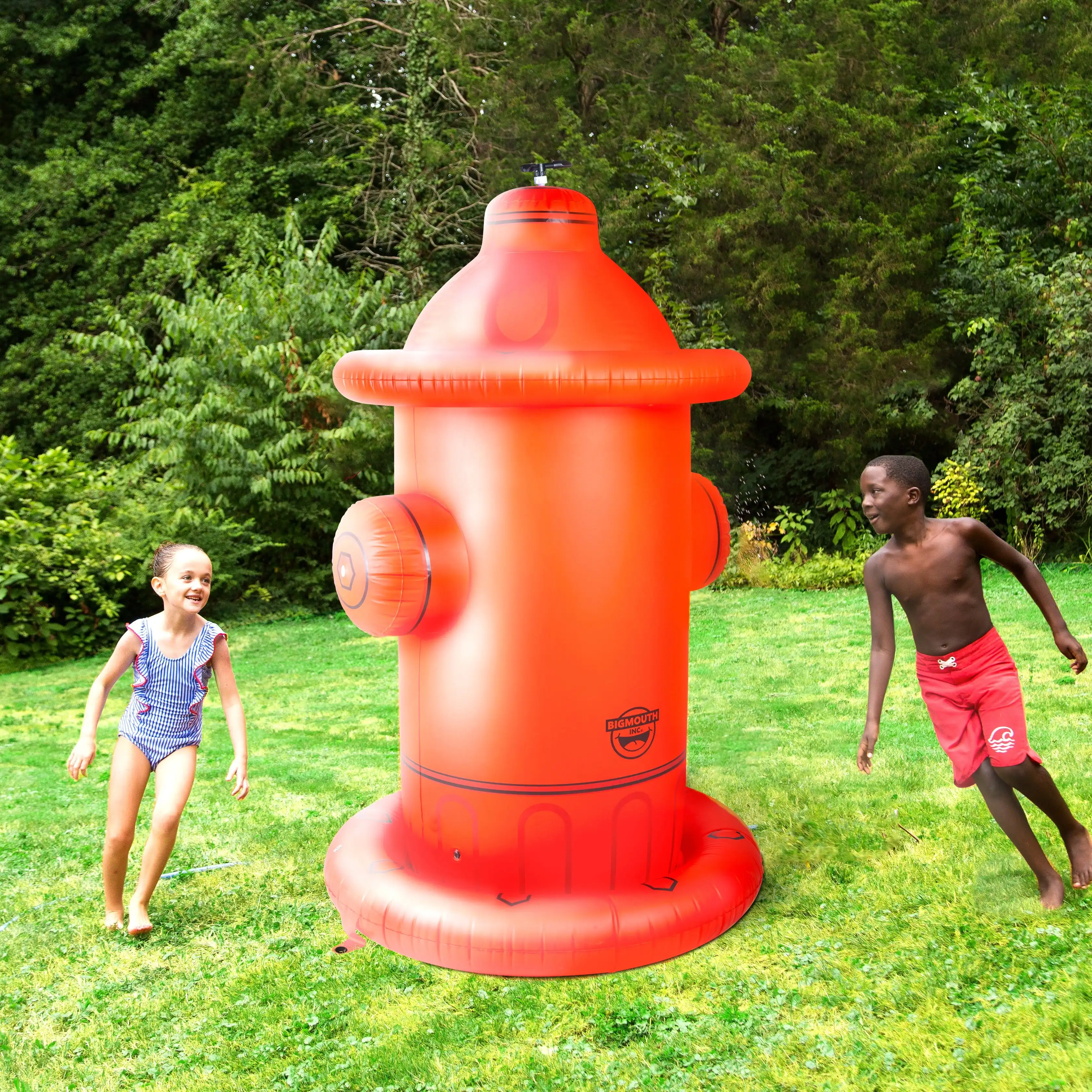 Bigmouth - Ginormous Fire Hydrant Inflatable Yard Sprinkler
