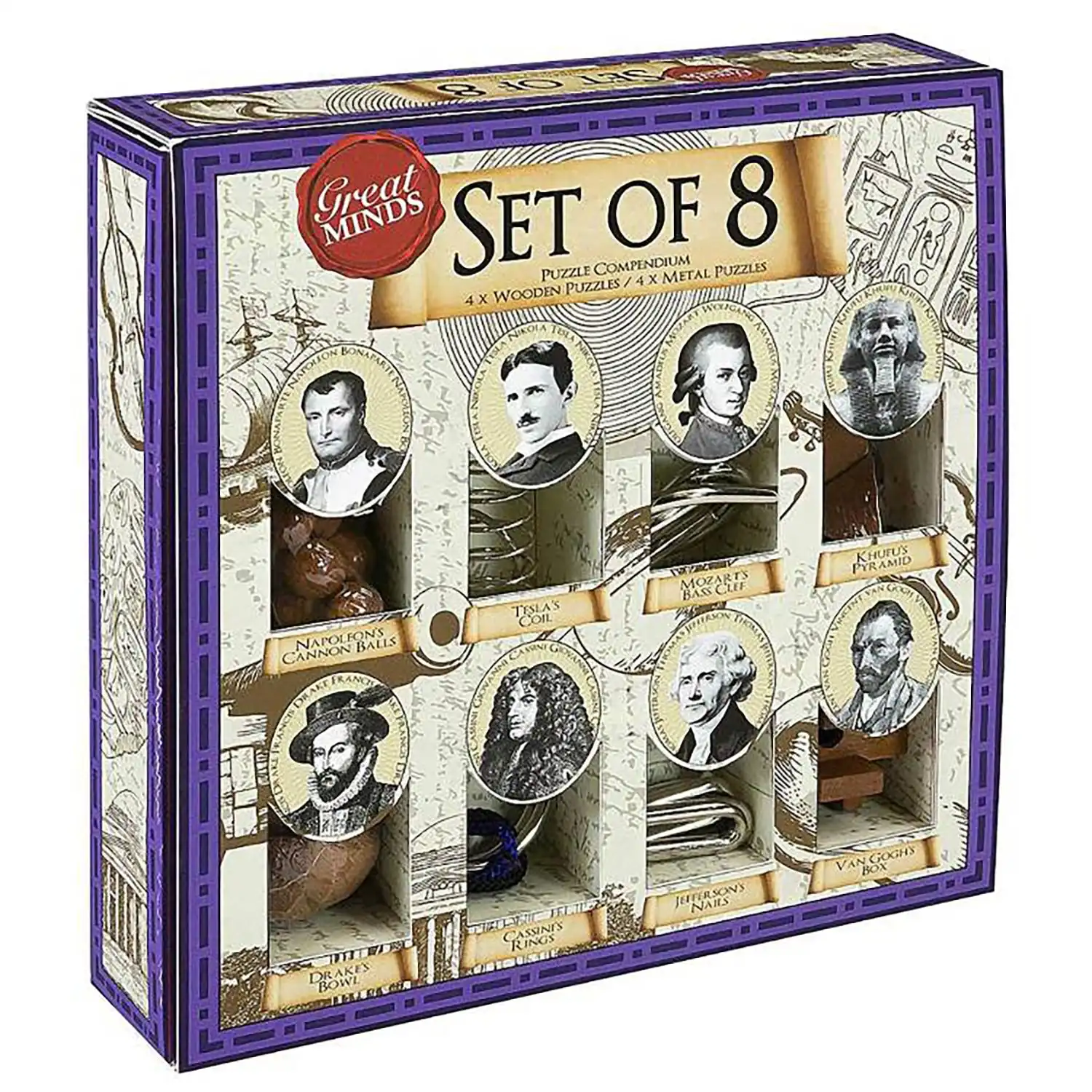Great Minds - Set of 8