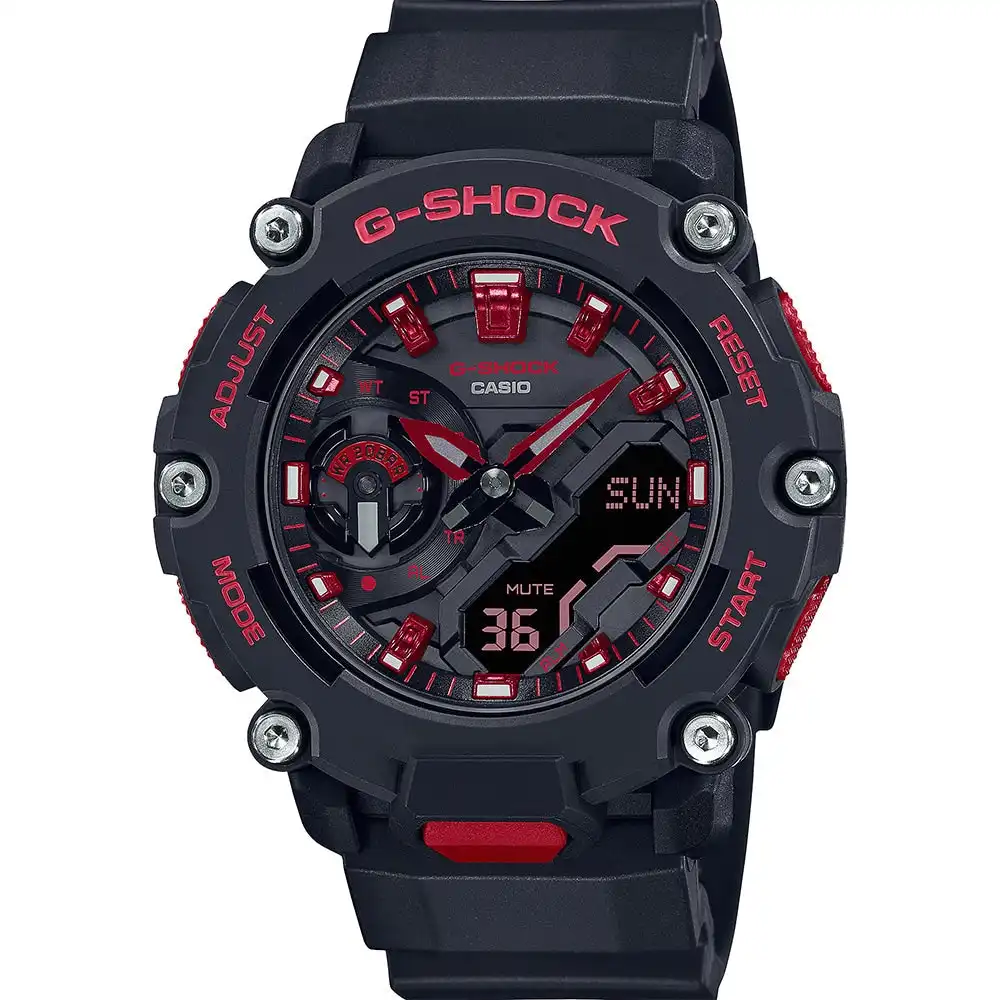 G-Shock GA2200BNR-1A "Ignite Red" Mens Watch