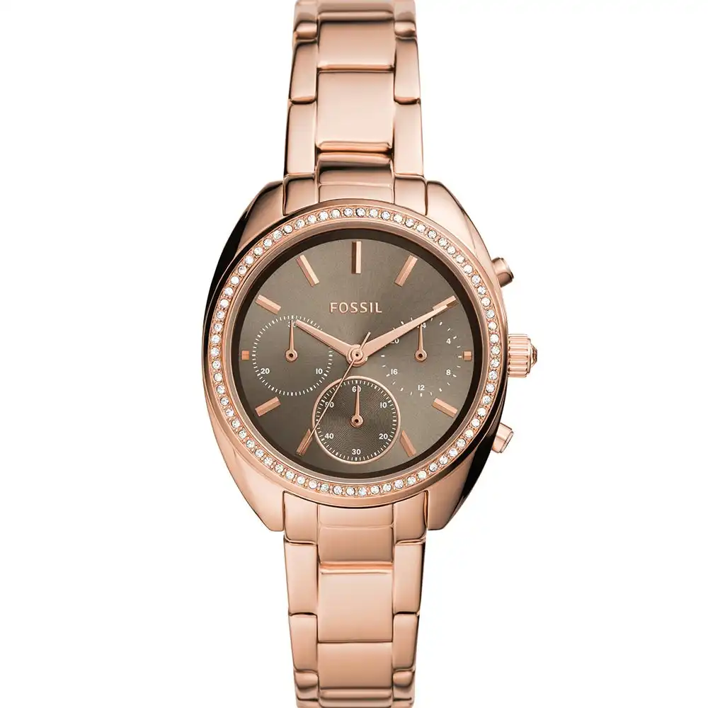 Fossil BQ3659 Vale Chronograph Rose Gold Stainless Steel Ladies Watch