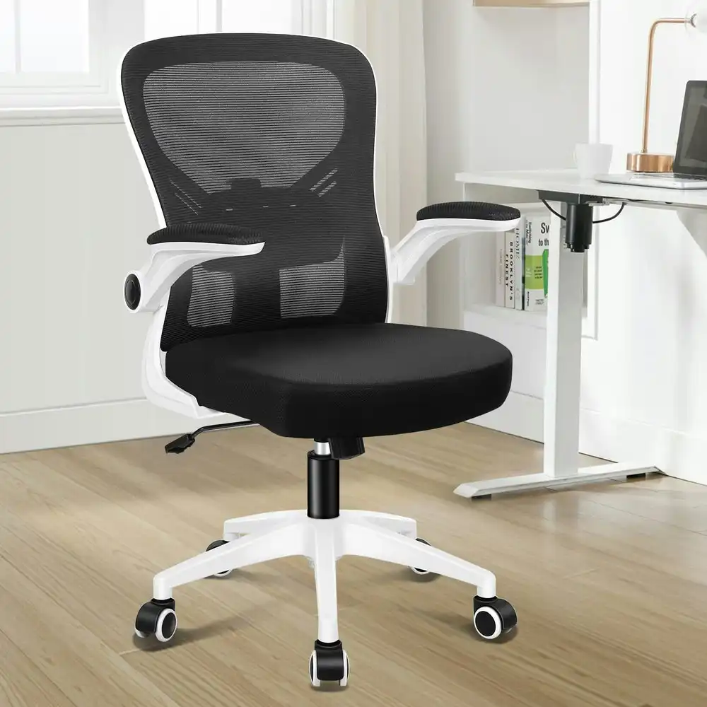 Alfordson Mesh Office Chair Black White