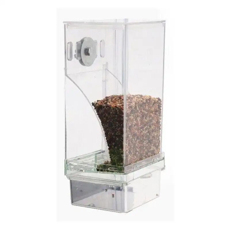 No Mess Bowl Auto Cage Bird Feeder Cup Automatic Parrot Canary Small Cockatiel