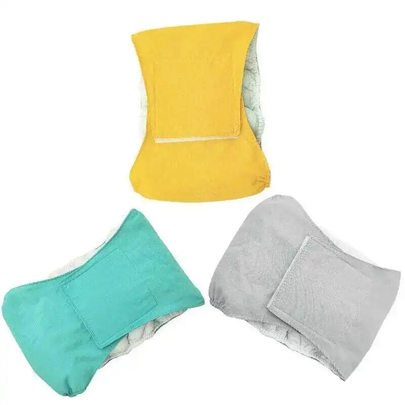 S Male Dog Puppy Nappy Diaper Belly Wrap Band Sanitary Pants  Underpants