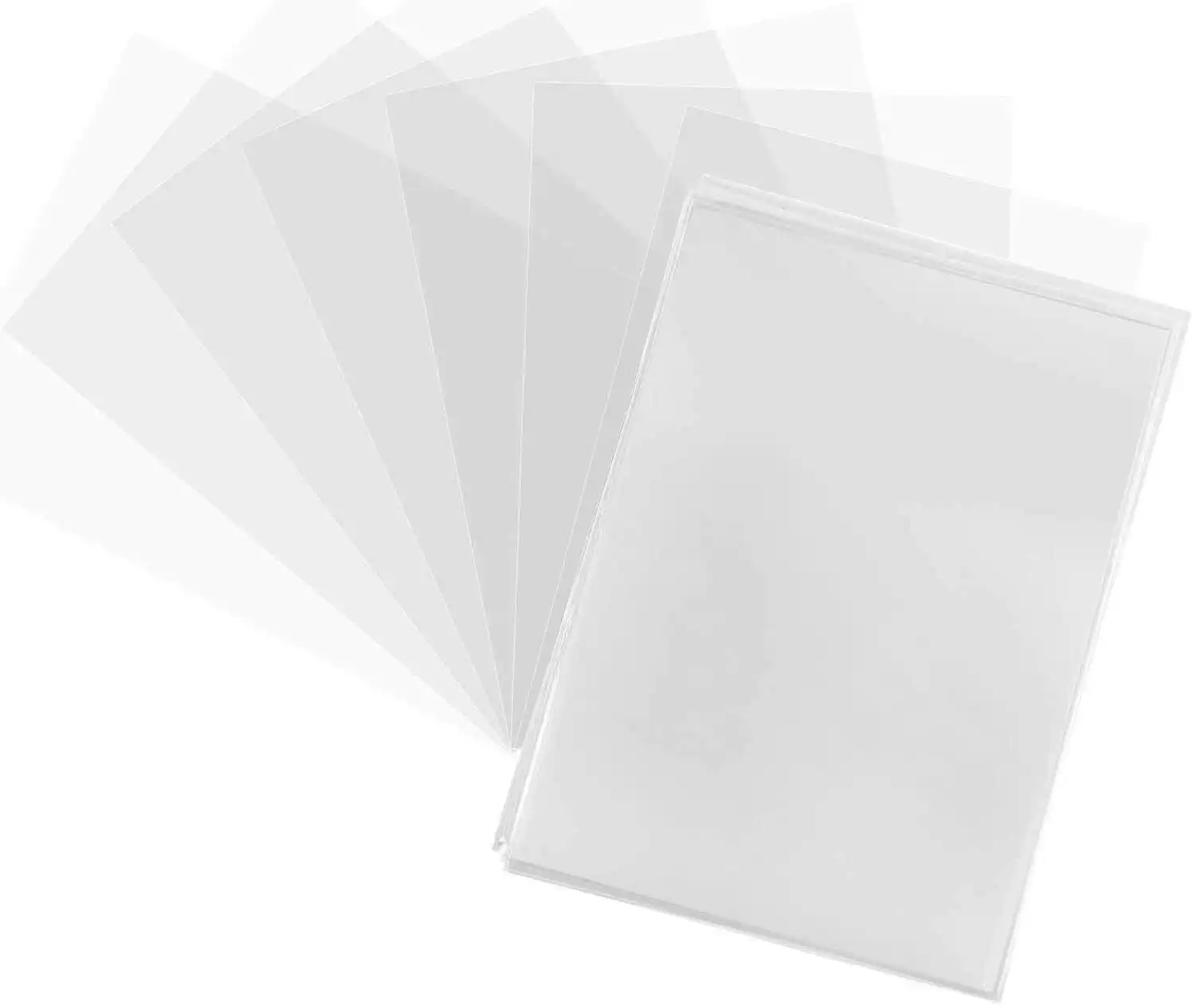 Ultra Soft Trading Card Sleeves Clear Penny Protector 100Pcs For Pokemon Nba Yugioh