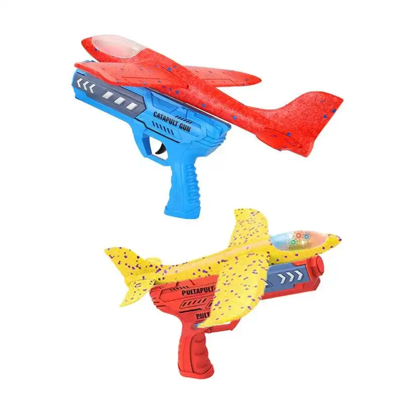 Plane Gun Airplane Launcher Toy Catapult Outside Flying Launcher Outdoor Toys Au