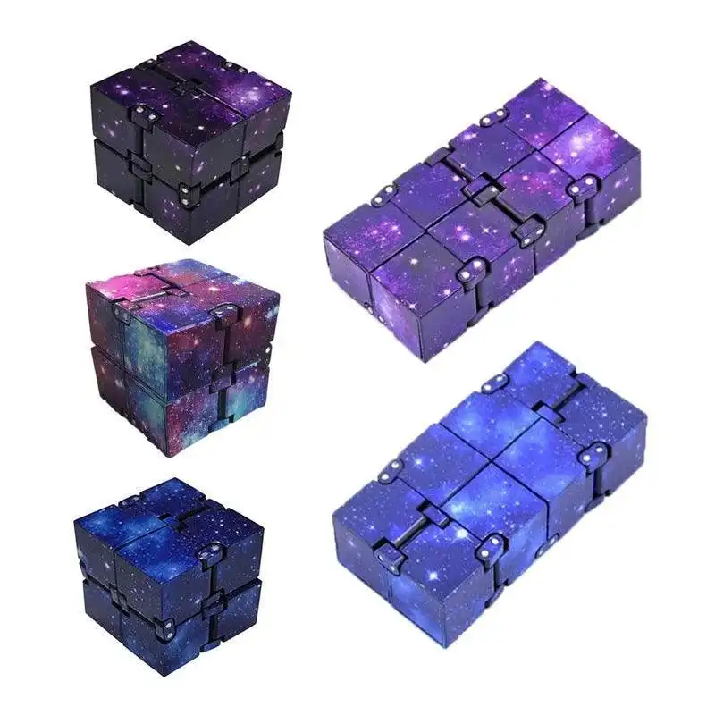 Infinity Cube Fidget Toys Magic Puzzle Sensory Autism Anxiety Adhd Stress Relief