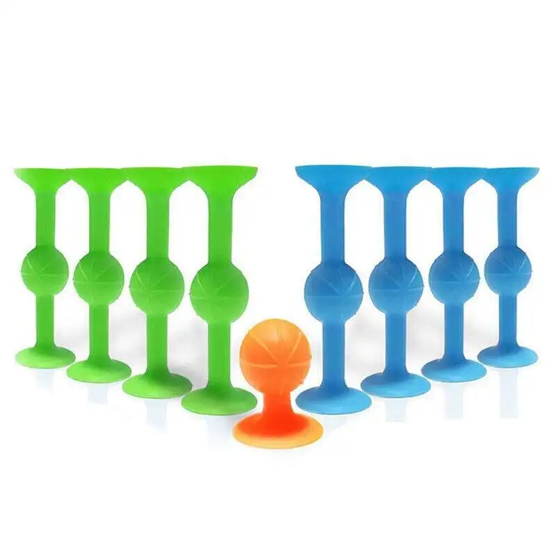 9x Pop Sucker Darts Throwing Family Interactive Toy Trickshot Stick Table Game