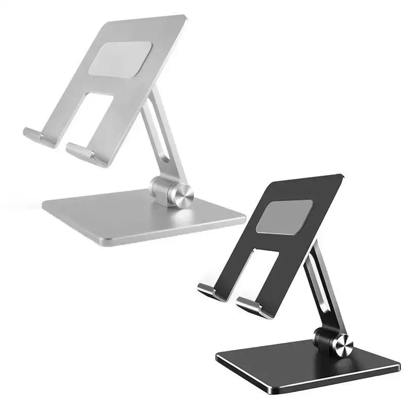 Aluminum Alloy Tablet Phone Holder Desk Stand Bracket Foldable For Ipad Pro 12.9