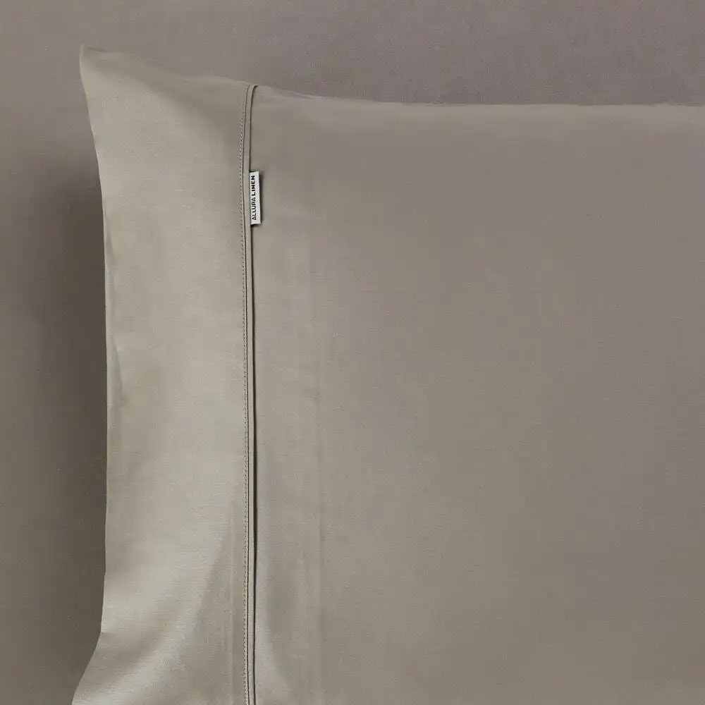 400 Thread Count Fitted sheet King Bed Extra Depth Taupe