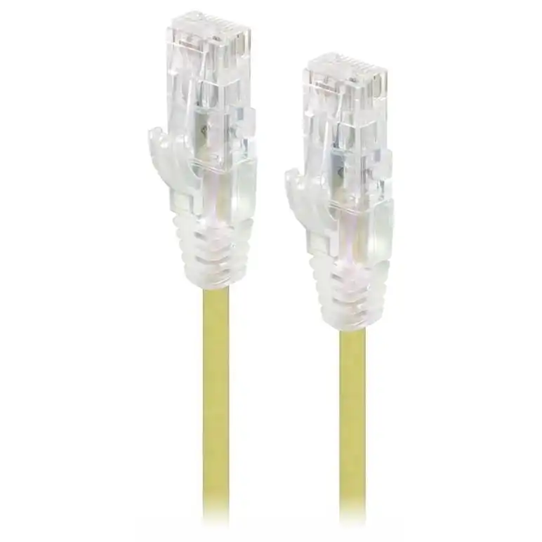 Alogic 1m Yellow Ultra Slim Cat6 Network Cable