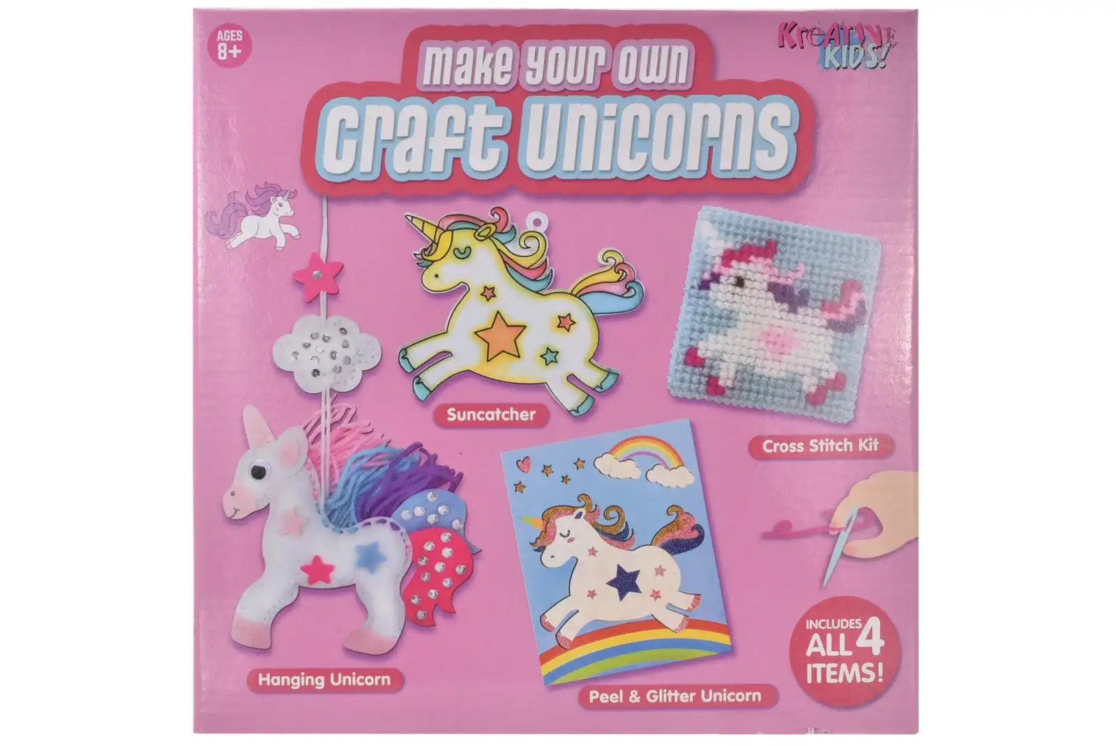 Make Your Own 4 In 1 Craft Unicorn Playset