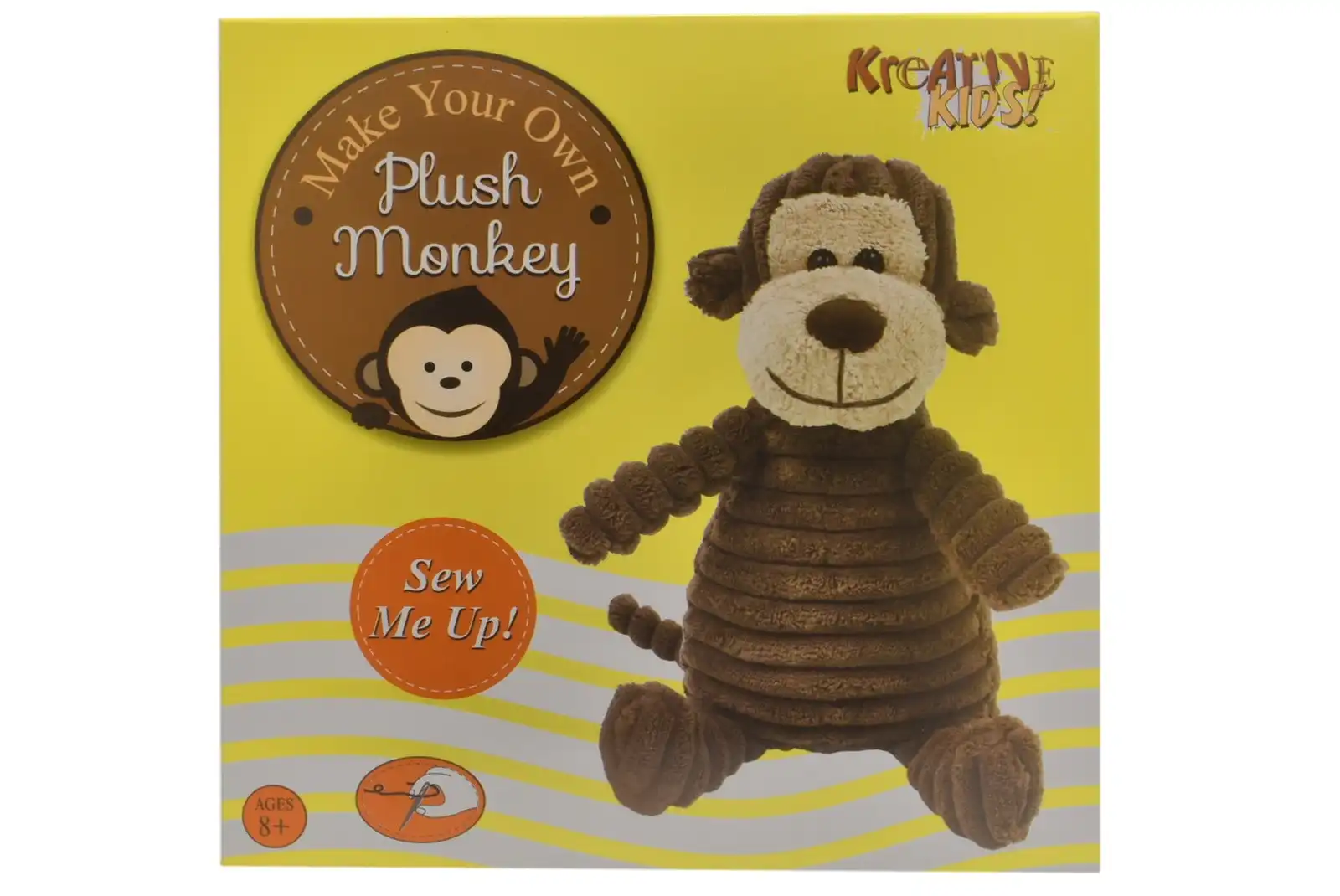 Make Your Own Plush Monkey