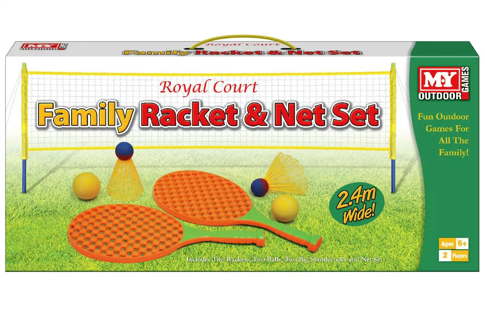 Family Racket Outdoor Tennis Net Set
