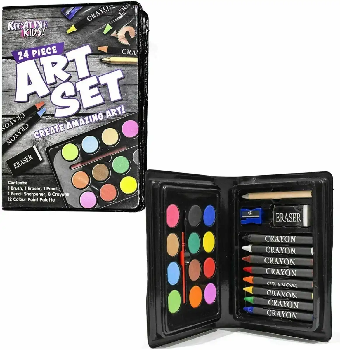 Art Set in Colour Case (24 pieces)