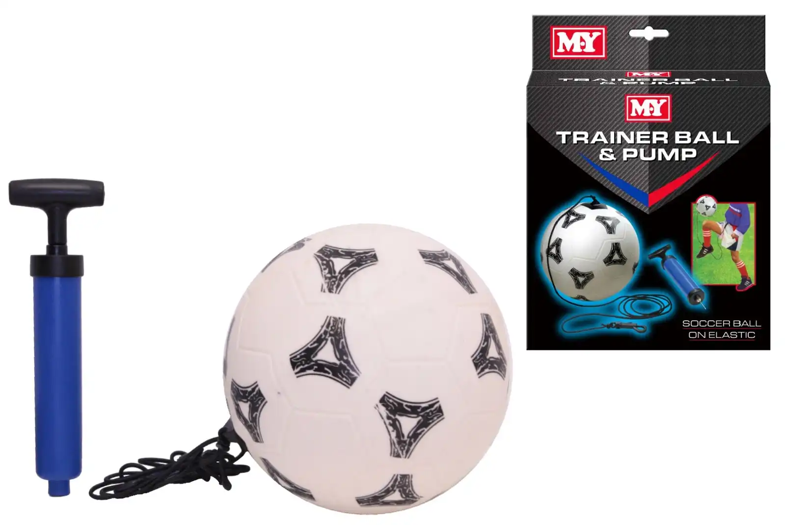 Soccer Ball Trainer and Pump