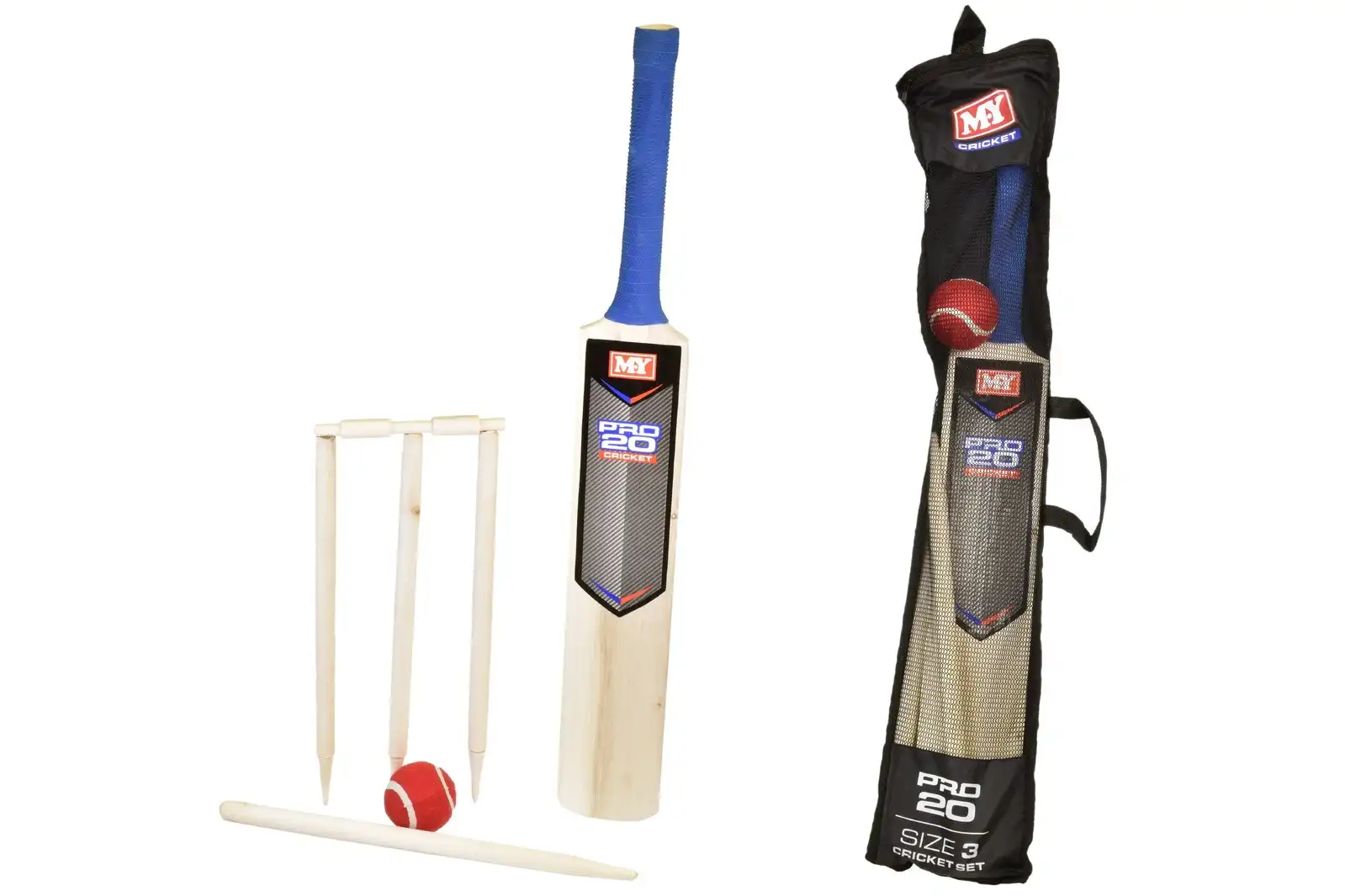 Wooden Cricket Set for Kids (Size 3)