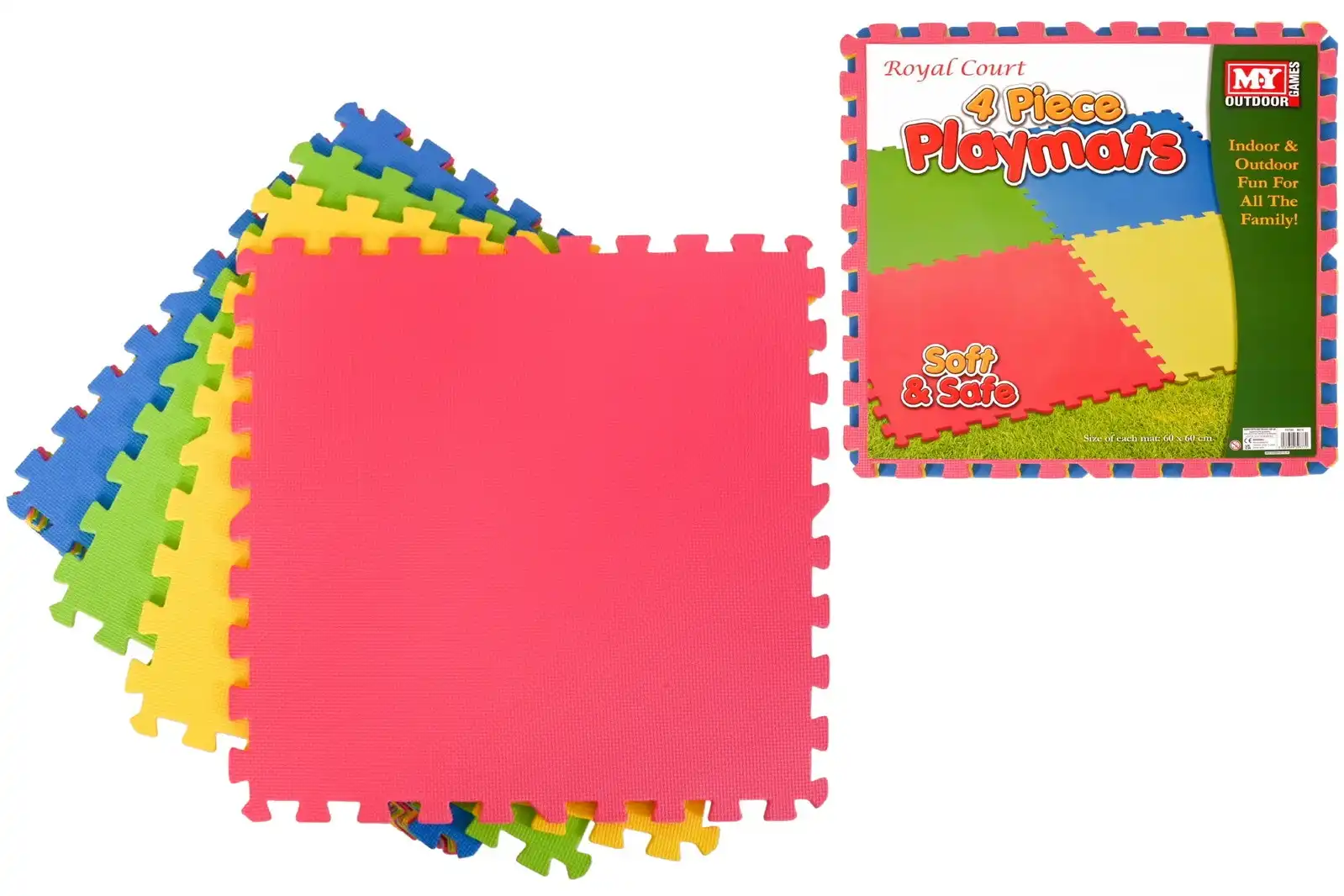 4pc EVA Playmats (60cm x 60cm)