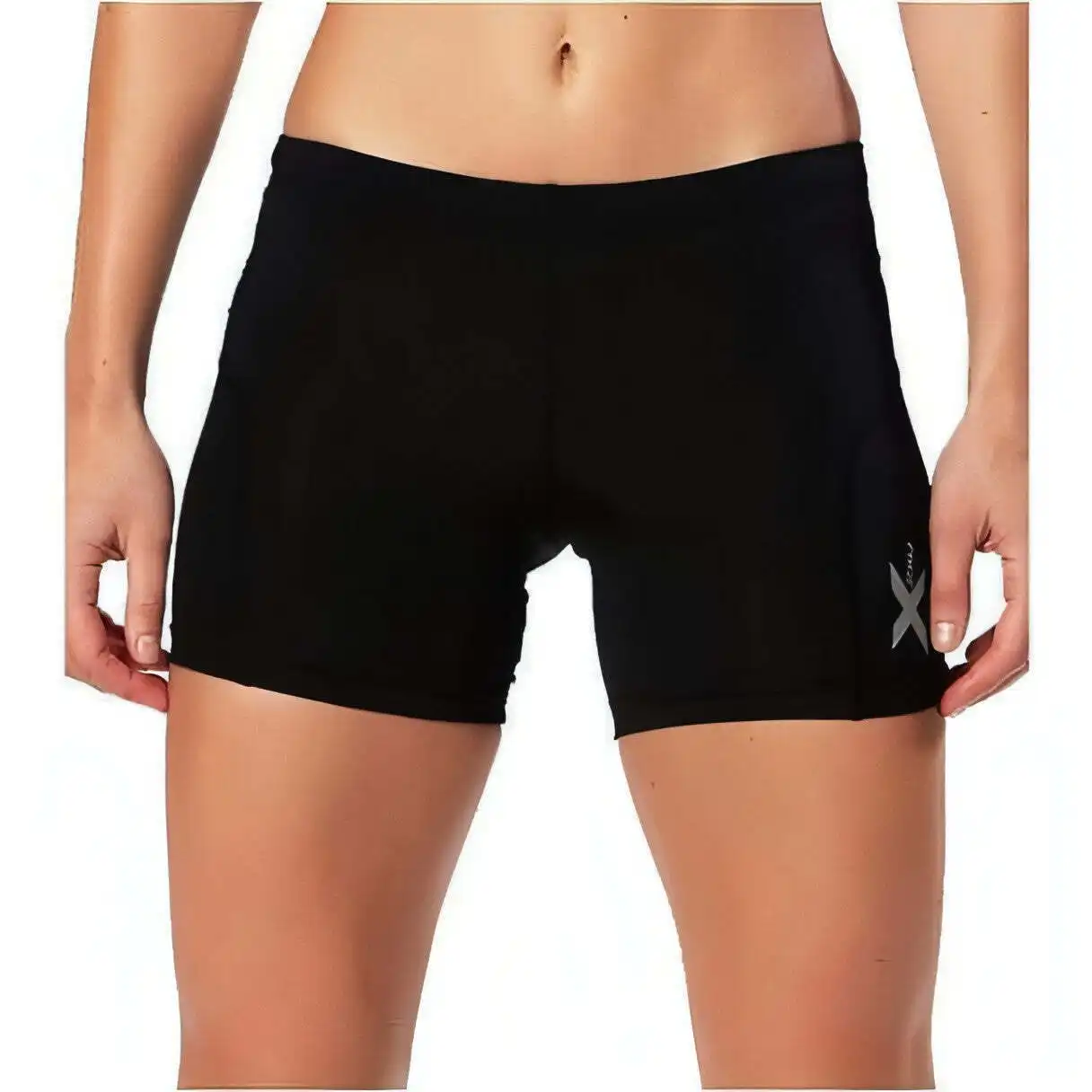 2XU Women's Compression 1/2 Shorts - Black