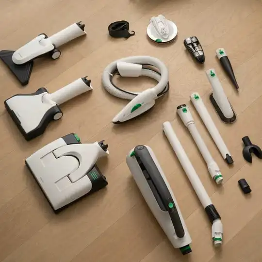 Kobold Cordless Vacuum (VK7) Complete Cleaning System (Bonus 6Pk Vacuum Bags)