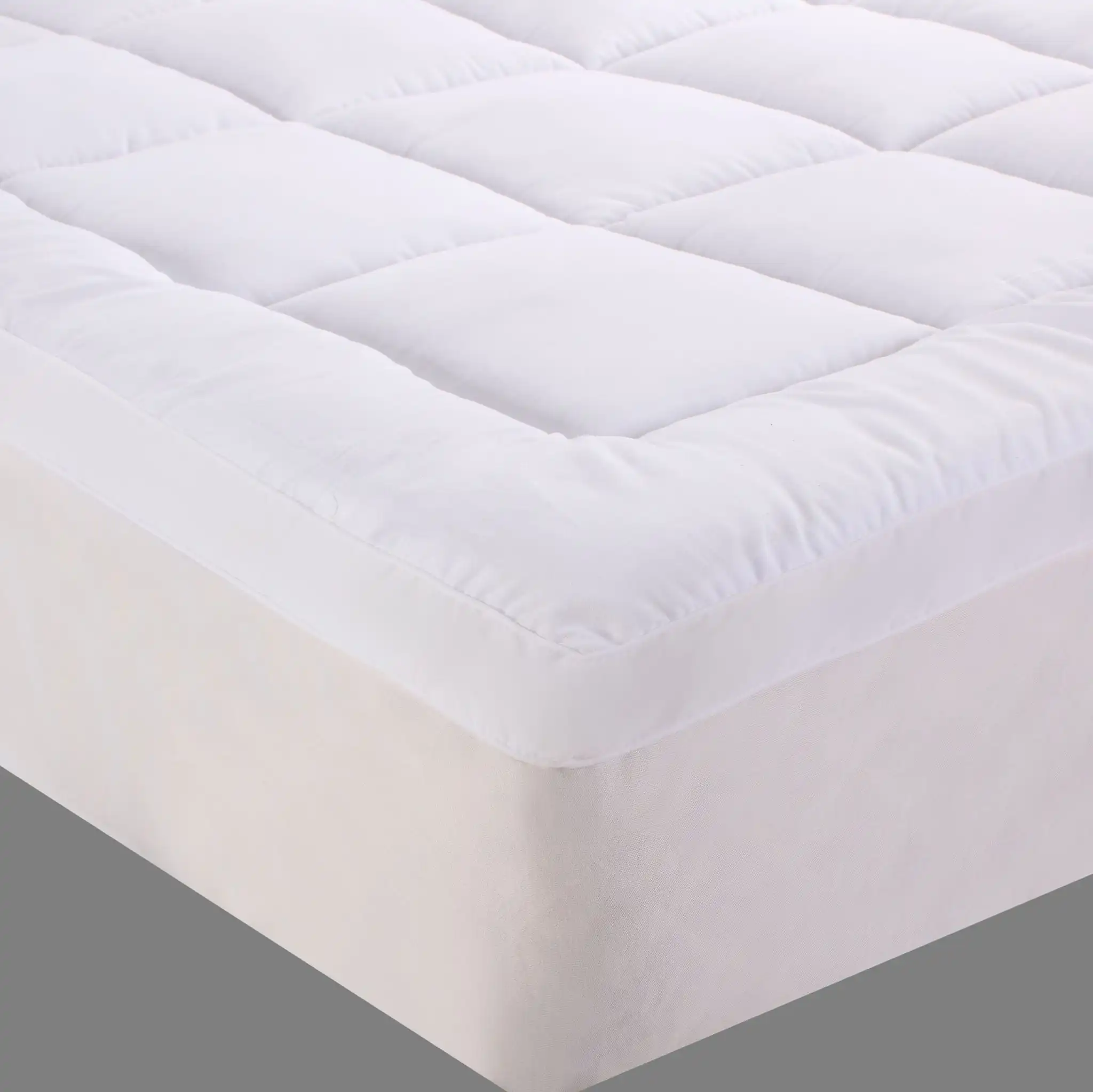1000GSM Bamboo Cotton Fitted Mattress Topper