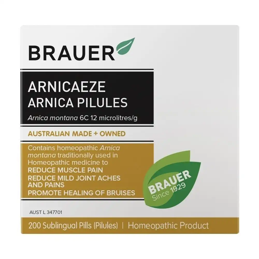 Brauer ArnicaEze Arnica Pilules 8g