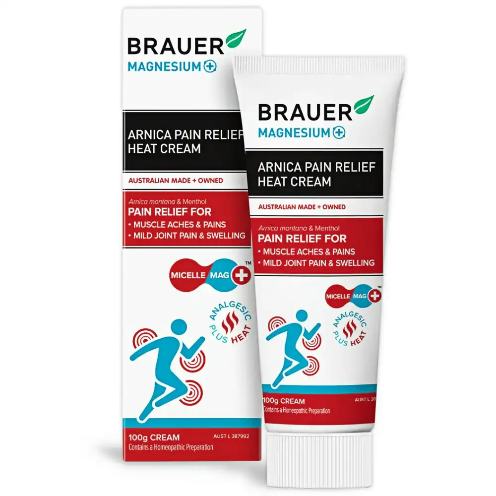 Brauer Magnesium+ Arnica Pain Relief cream 100g