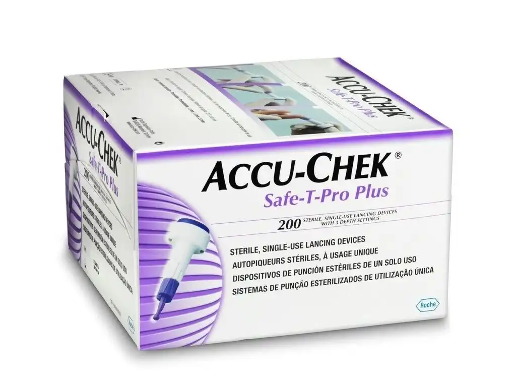 Accu-Chek Safe-T Pro Pack of 200