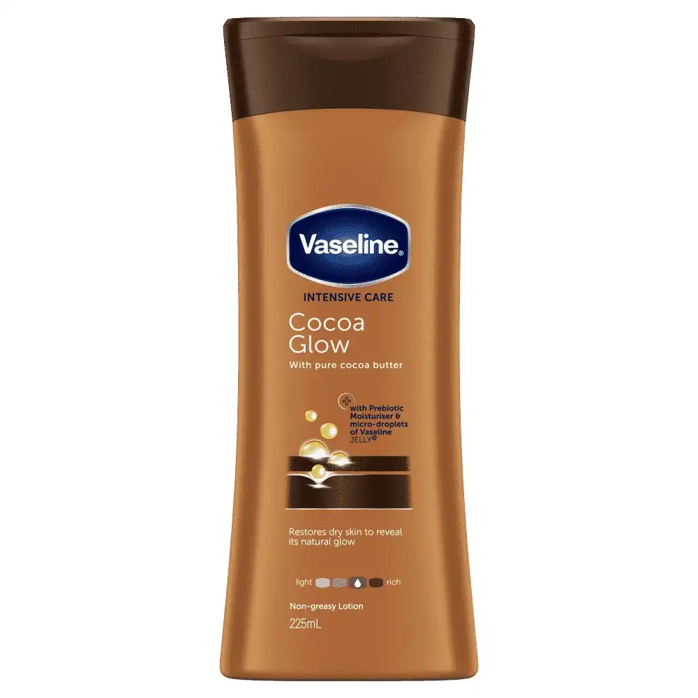 Vaseline Body Lotion Intensive Care Cocoa Glow For Normal Skin 200ml