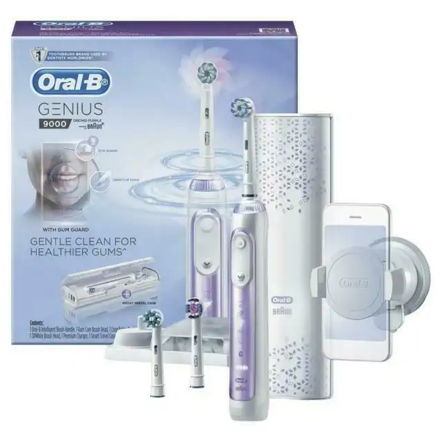 Oral-B Genius 9000 Electric Toothbrush - Orchid Purple