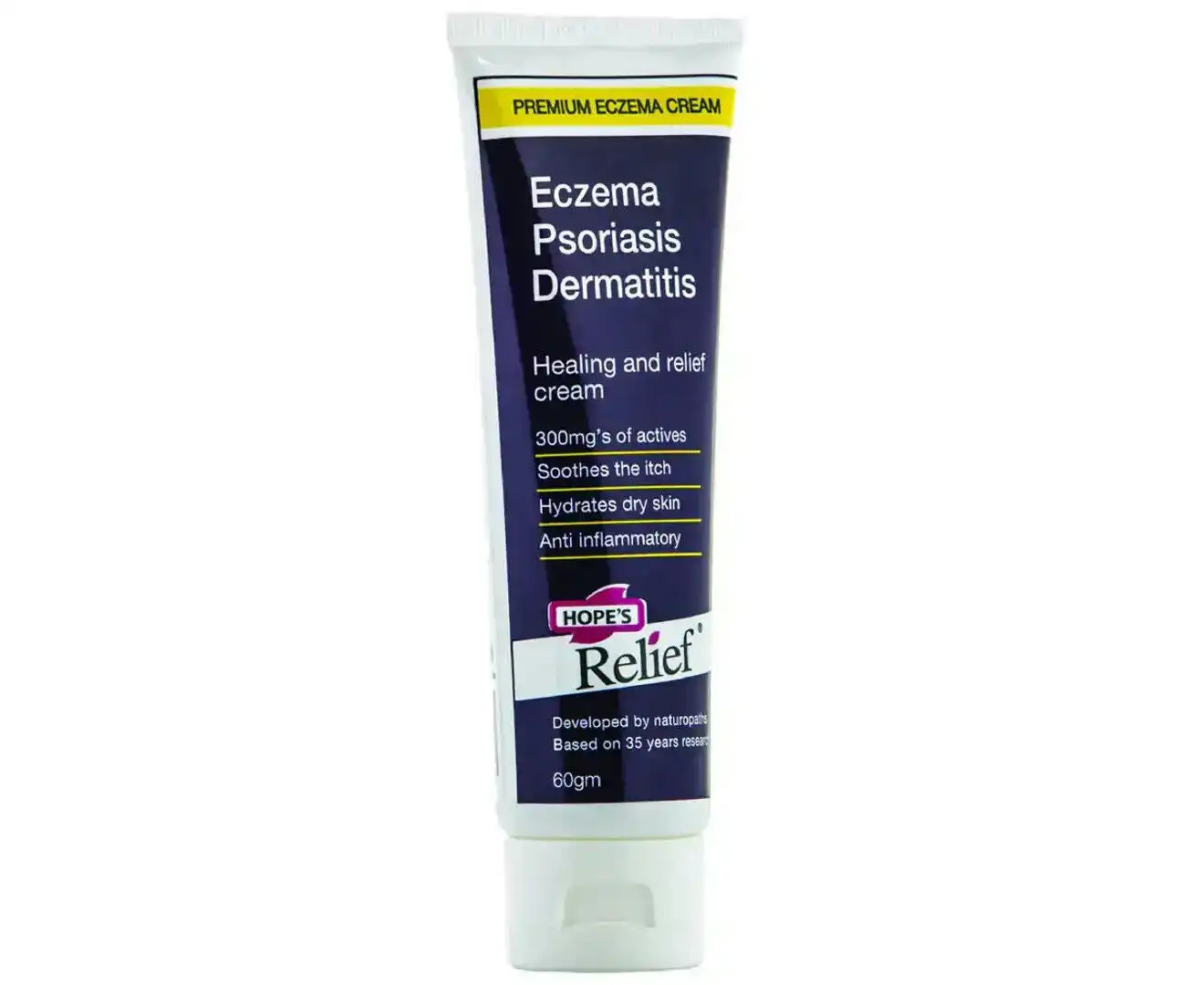 Hope's Relief Cream 60g Premium Natural Eczema Psoriasis Dermatitis Hopes Relief