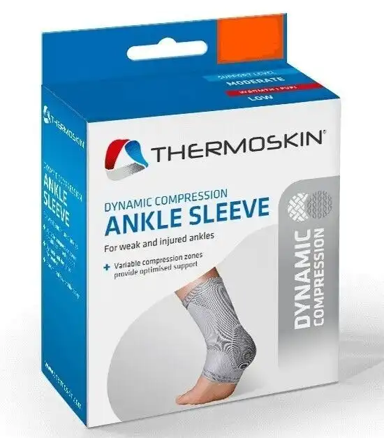 Thermoskin Dynamic Compression Ankle Sleeve LARGE-EXTRA LARGE for Weak Ankle