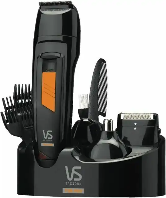 Cordless Beard Clipper Trimmer  All in One Mens Grooming Kit