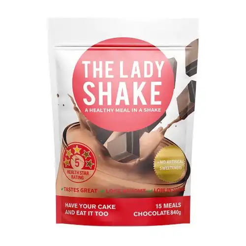 The Lady Shake The Man Shake 840g Healthy Meal Replacement Weight Loss Shake