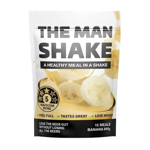 The Man Shake 840g Healthy Meal Replacement Weight Loss Shake Management Food