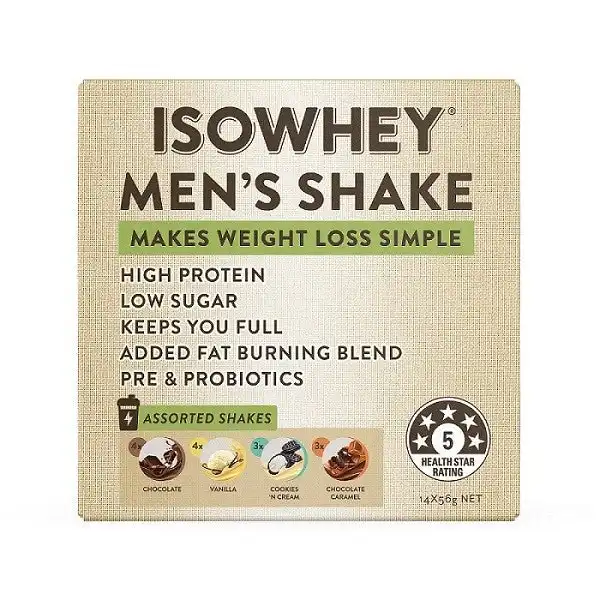 Isowhey Men's Shake Assorted 14x56g