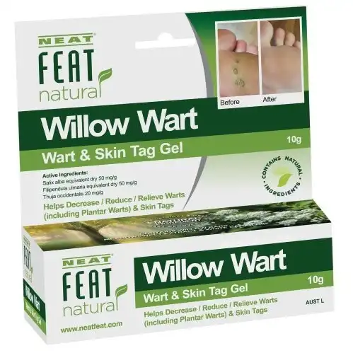 Neat Feet Natural Willow Wart Gel 10g
