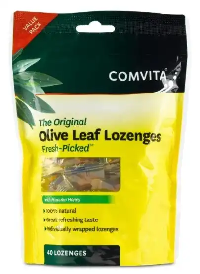Olive Leaf Ext Lozenges 40s