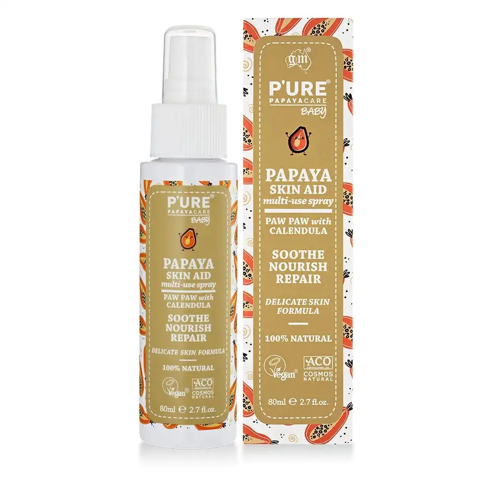 Pure Papaya Baby Skin Aid 80ml